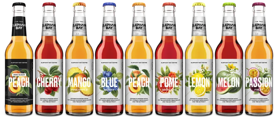 9 flavors bottles